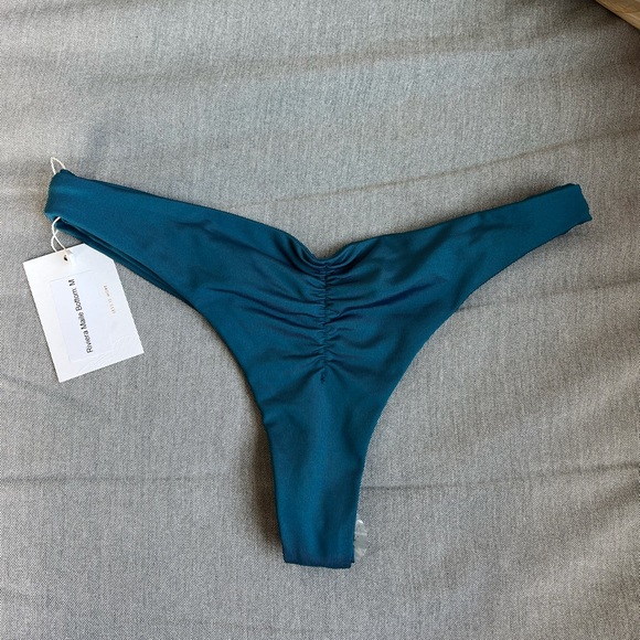 NWT Midori Riviera Maile Bottom Teal, sz M - Picture 2 of 3